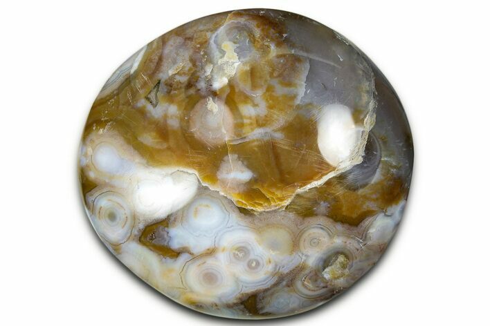 Polished Ocean Jasper Stone - Madagascar #329953